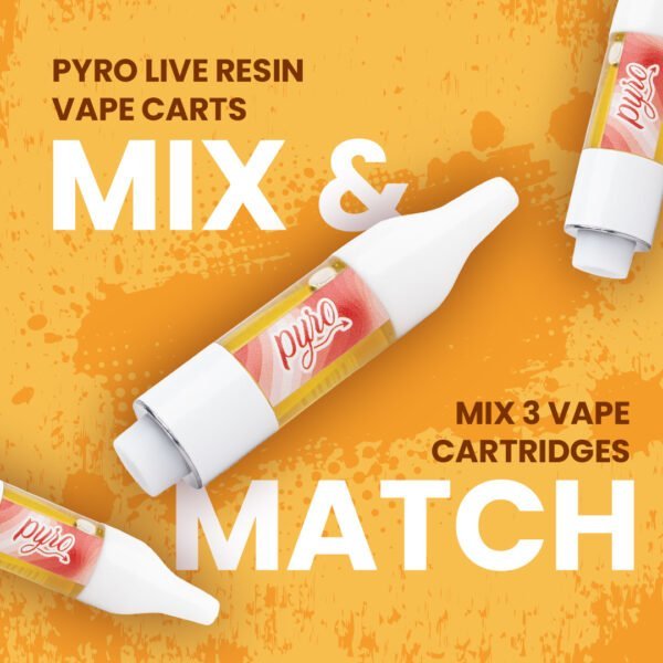 Pyro Extracts Live Resin Vapes Mix & Match