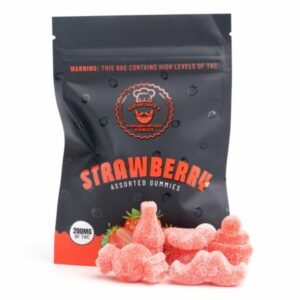 200mg THC Assorted Strawberry Gummies (Sugar Jack’s)