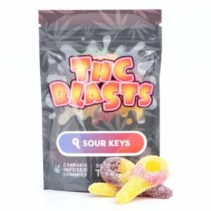 500mg THC Blasts Gummies (Blast Edibles)