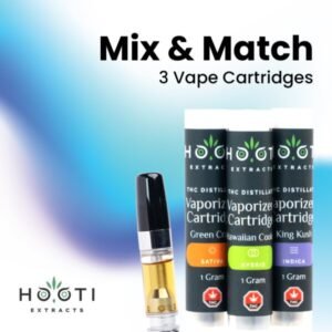 Hooti Extracts Vape Pen Cartridge Mix and Match